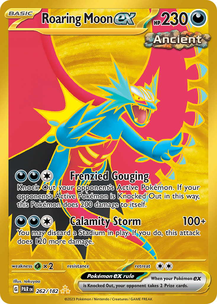 Paradox Rift Roaring Moon EX #262/182